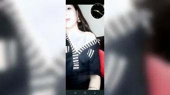 Cute GF Showing Off Her Perky Tits During Private Chat