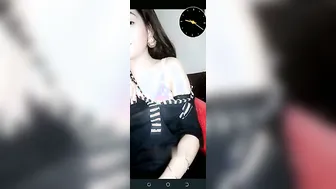 Cute GF Showing Off Her Perky Tits During Private Chat