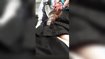 Desi Babe Rubbing Her Wet Pussy In Backseat Caught On Camera