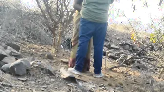 Cheating Wife Fucking Outdoors With Her Lover Viral Scandal