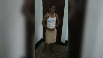 Slim GF Stripping Naked Teasing Before Wild Sex Begins