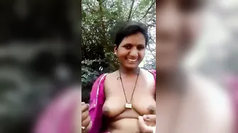 Village GF Riding Him Hard Outdoors In The Afternoon Sun