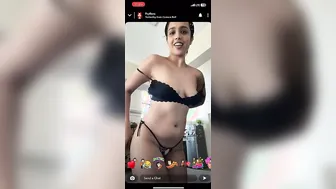 Sending Naughty Snaps To Her Man Getting Wild On Video Chat
