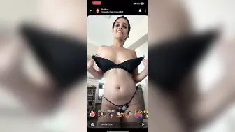 Sending Naughty Snaps To Her Man Getting Wild On Video Chat