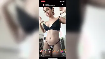 Sending Naughty Snaps To Her Man Getting Wild On Video Chat