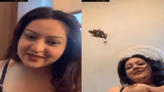 Married Woman From My Office Flaunting Her Huge Tits For Me