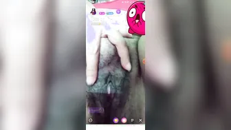 Cam Girl Recording Nude Video Call Session With Her Customer