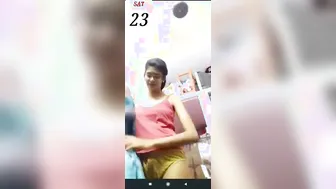 Tall Gf Stripping Clothes Off Showing Her Naked Body Fully