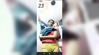 Tall Gf Stripping Clothes Off Showing Her Naked Body Fully