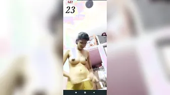 Tall Gf Stripping Clothes Off Showing Her Naked Body Fully