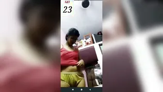 Tall Gf Stripping Clothes Off Showing Her Naked Body Fully
