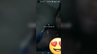 Video Calling My South Indian Gf While She Strips For Me Now