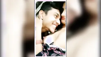 Young Desi Couple Making Out Sucking Her Tits In Bedroom Leaked