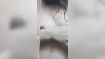 Desi GF Going Topless Smiling For Her BF Only