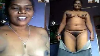 Tamil Wife Showing Her Tits And Pussy To Husband Video Call