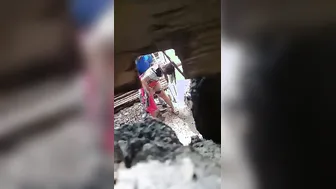 Lovers Caught Fucking Standing Up Hidden Camera Outdoor Sex