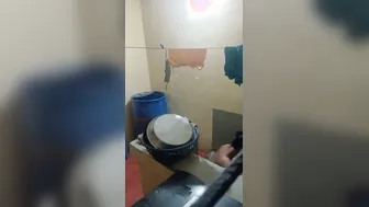 Young GF Naked After Shower Caught On Hidden Camera