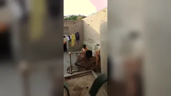 Married Bhabhi Caught Bathing On Leaked Private Video