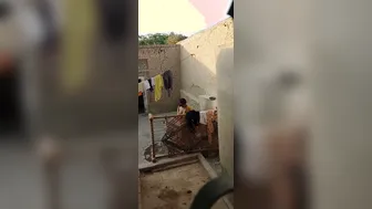 Married Bhabhi Caught Bathing On Leaked Private Video