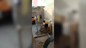 Married Bhabhi Caught Bathing On Leaked Private Video