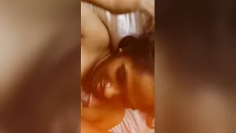 Brown Cock Sucked By My GF In Homemade Video
