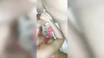 Married Woman Sucking Her Husband Deep In Private Bedroom