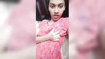 My South Indian Babe Recording Herself Nude Just For Me Now