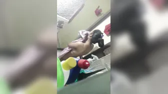 Teen Babe Caught Bathing Naked On Hidden Camera Footage