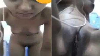 Young GF Spreading Her Virgin Pussy Live On Camera