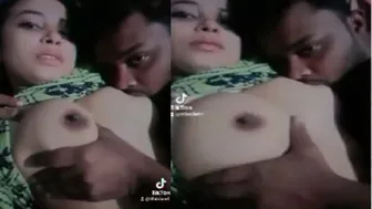 Village GF Getting Her Tits Sucked In Private Video