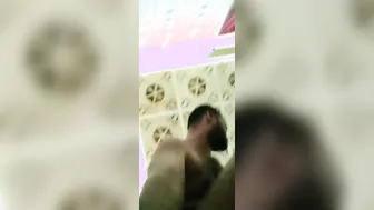 Village Bhabhi Secretly Filmed Naked By Her Young Lover