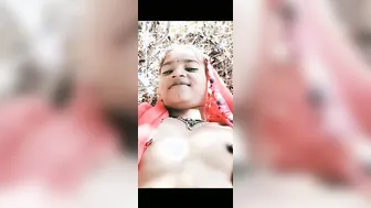 Tribal Babe Getting Pounded Outdoors Behind The Village