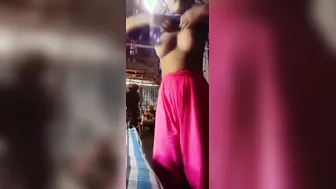 Lonely Village Babe Stripping Down Showing Everything Off