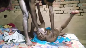 Village Wife Taking It Hard From Behind In Her Bedroom