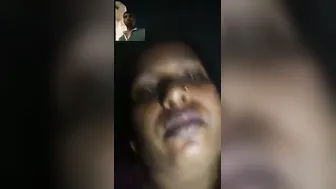 Village Aunty Flashing Tits On Video Call For Lover