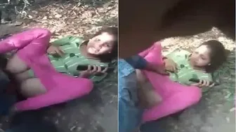 Paying Village Girl For Sex Fucking Her In The Woods