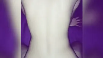 Slim GF Getting Fucked Doggy Style Moaning So Loud