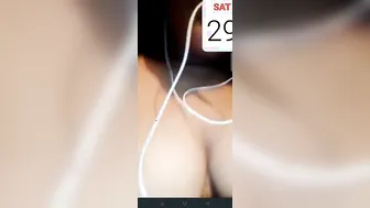 Village Tamil GF Stripping Naked During Late Night Video Call