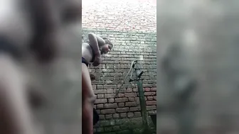 Young Village Babe Bathing Naked And Fingering Her Wet Pussy