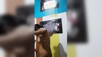 Big Tits Indian Babe Getting Wet And Soapy In The Shower