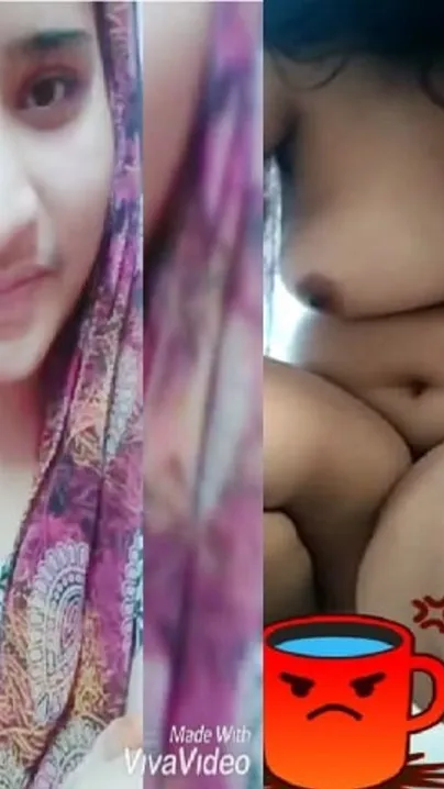 Thick GF Stripping During Nude Video Call With Lover