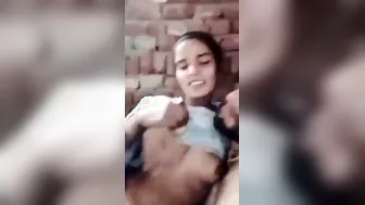 Village GF Making Out With Her Lover In Secret Spot