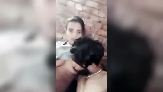 Village GF Making Out With Her Lover In Secret Spot