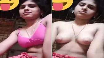 Marathi Babe Getting Naked On Video Call Teasing Her BF