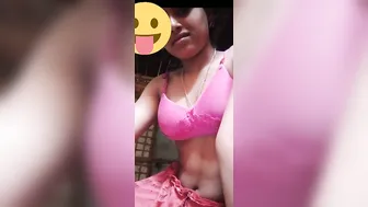 Marathi Babe Getting Naked On Video Call Teasing Her BF