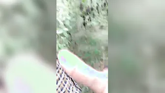 Young House Maid Giving Outdoor Blowjob Behind The Building