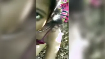 College Babe Getting Fucked Outdoors Behind Campus In South India
