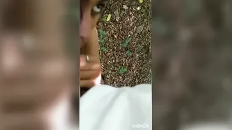 College Babe Getting Fucked Outdoors Behind Campus In South India