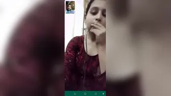 My Hot Saali Stripping Naked During Naughty Video Call Tonight