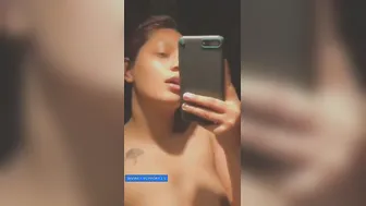 Tattooed Mumbai GF Flashing Boobs In Leaked Viral Clip